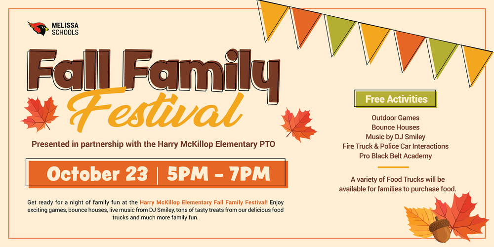HME Fall Festival, October 23