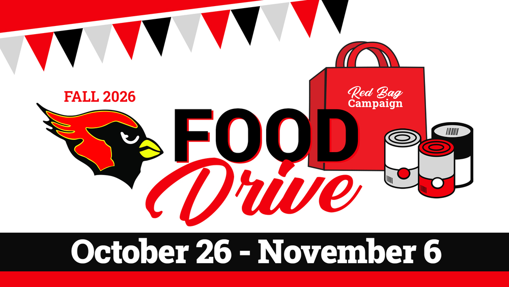Food Drive Oct. 26-Nov. 6