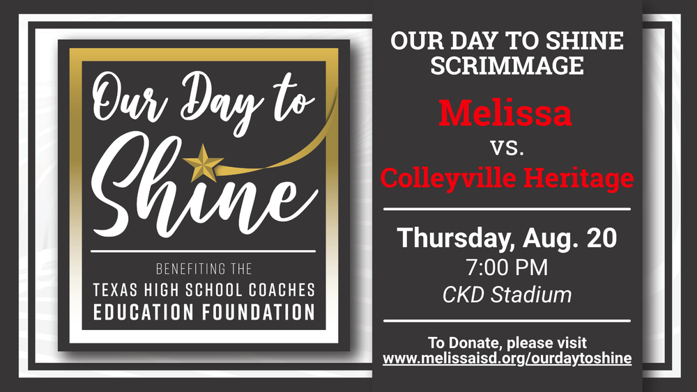 Our Day to Shine Scrimmage