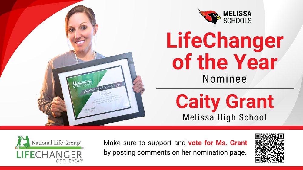 MHS Teacher Nominated for National Life Group’s 2025-26 LifeChanger of the Year Award