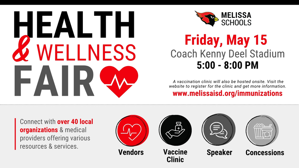 Health & Wellness Fair May 15