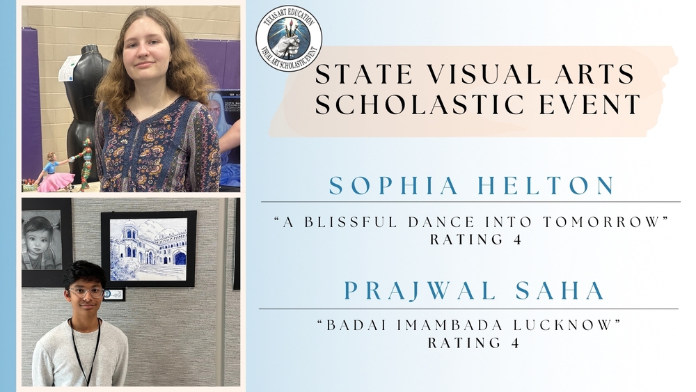 Melissa High School Visual Arts Shines at State VASE Competition