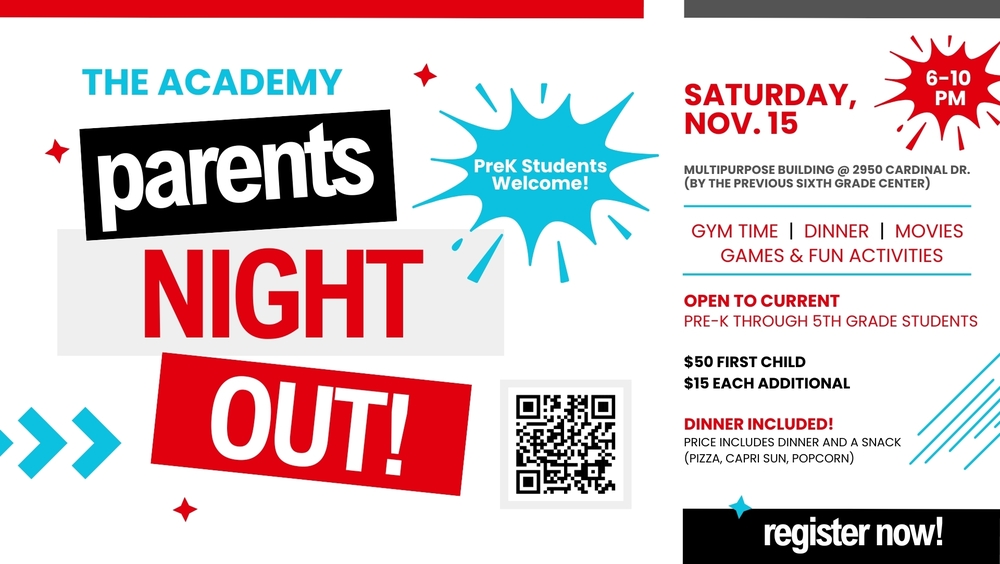 Parents Night Out - Nov 15