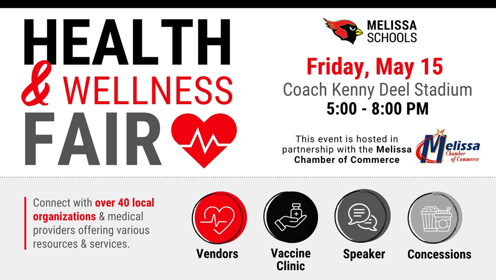 Health & Wellness Fair May 15