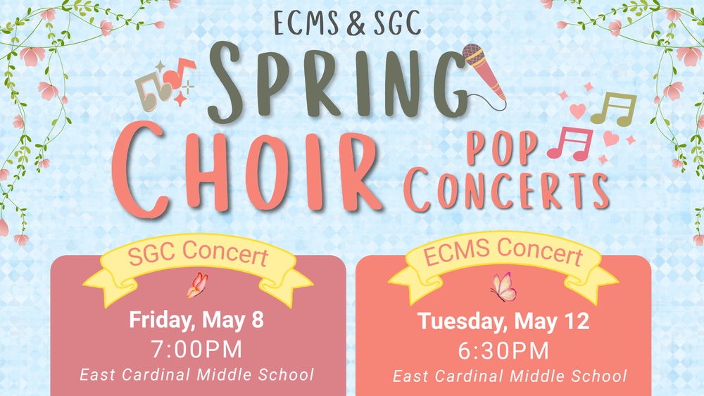 Spring Choir Concerts