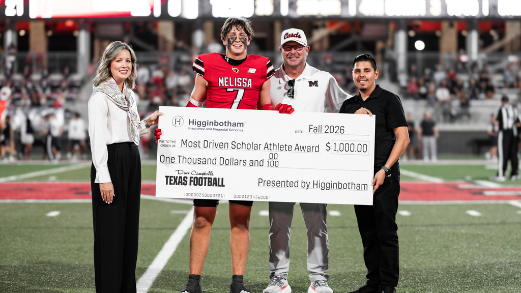 Dave Campbell’s Most Driven Scholar-Athlete Award, presented by Higginbotham!