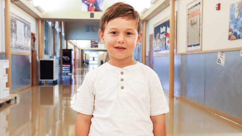 Homecoming Prince: Noah Hope from Harry McKillop Elementary
