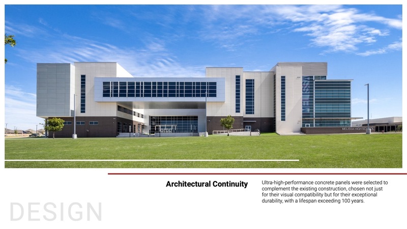 Exterior Photo of the campus showing off the design