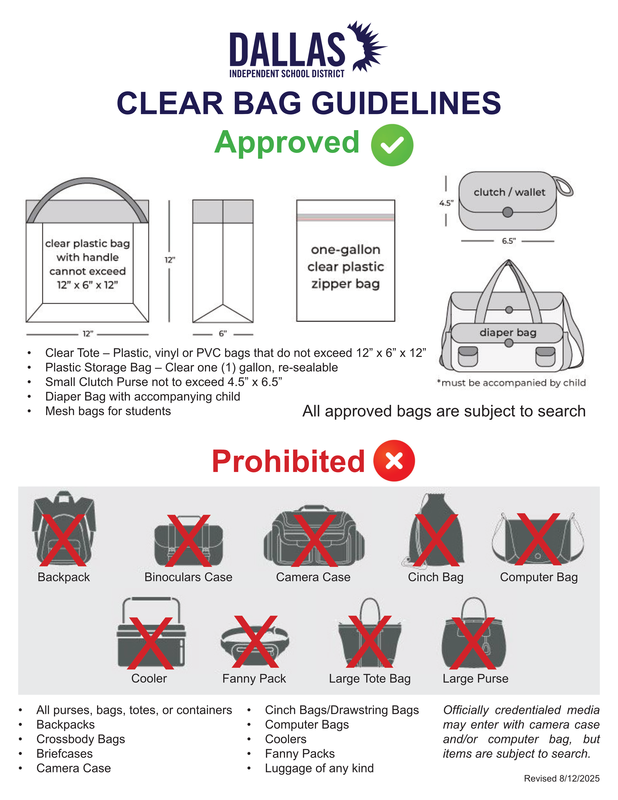 Clear Bag Policy