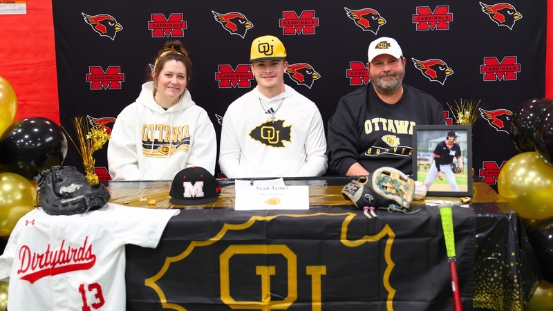 Sean James – Baseball, Ottawa University