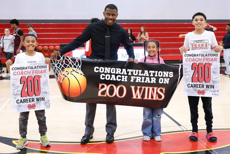 Coach Friar 200th Career Win