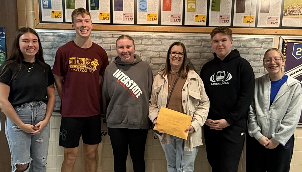 Student Council with Peg Hellermann