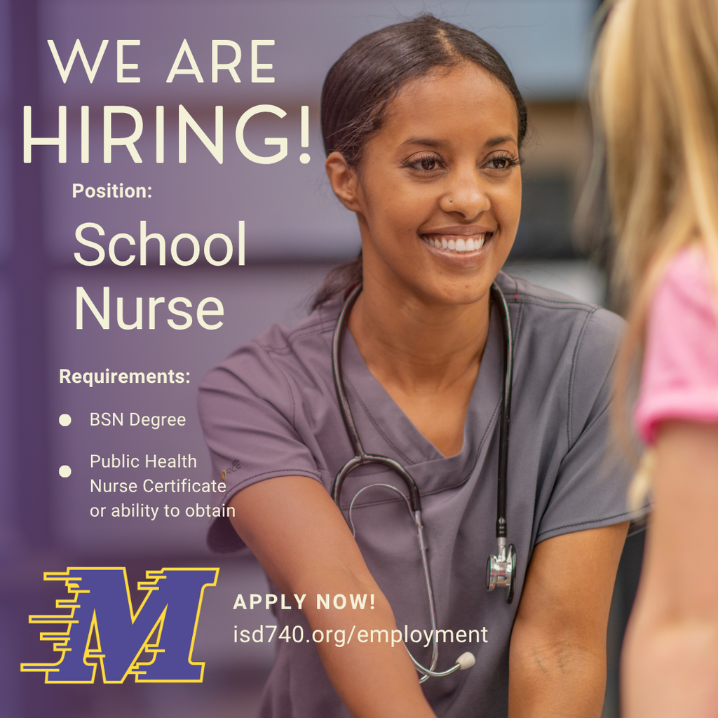 nurse with scrubs and stethoscope looking off in the distance at a student