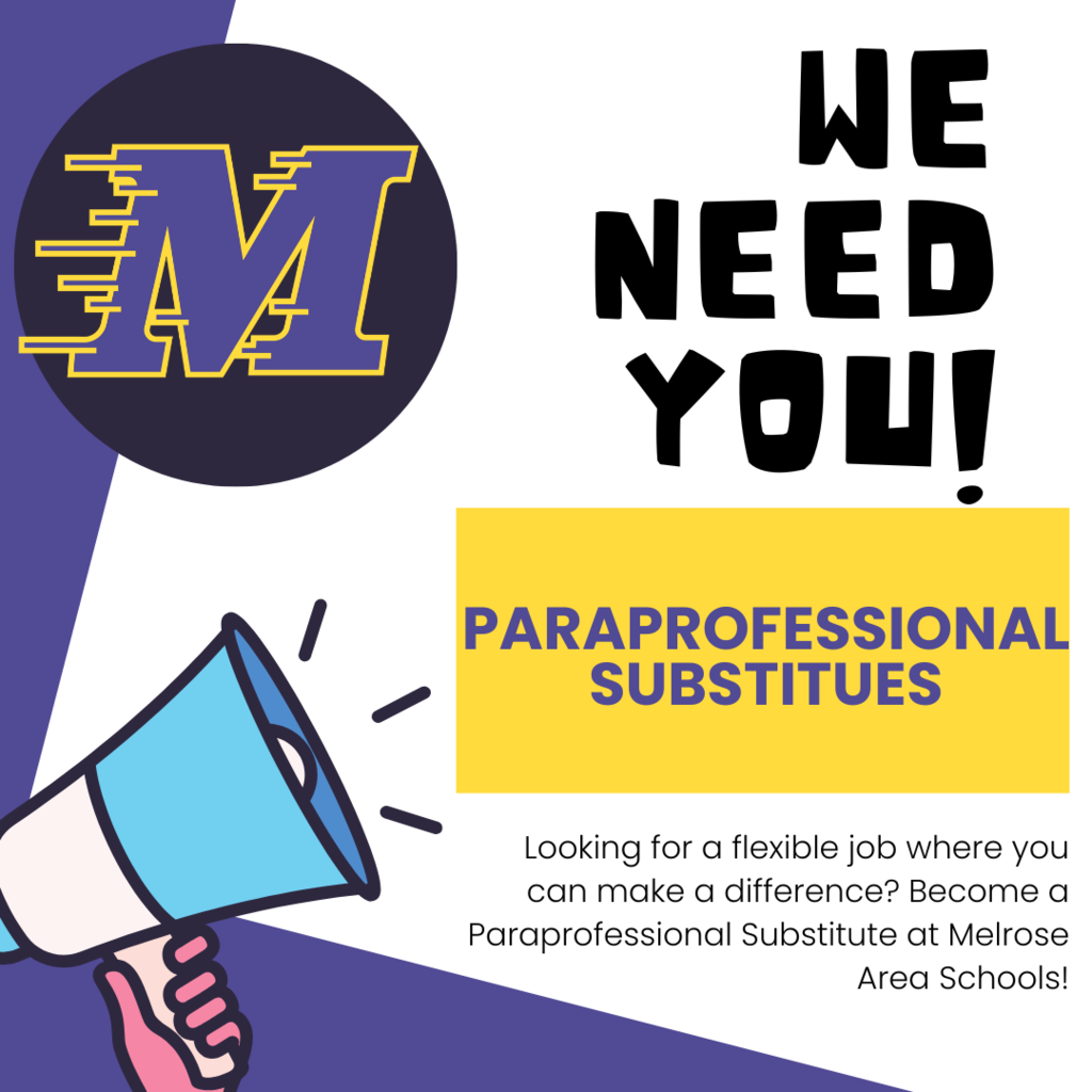 maga phone being held by a pink hand. Moving M we need you paraprofessional Substitutes