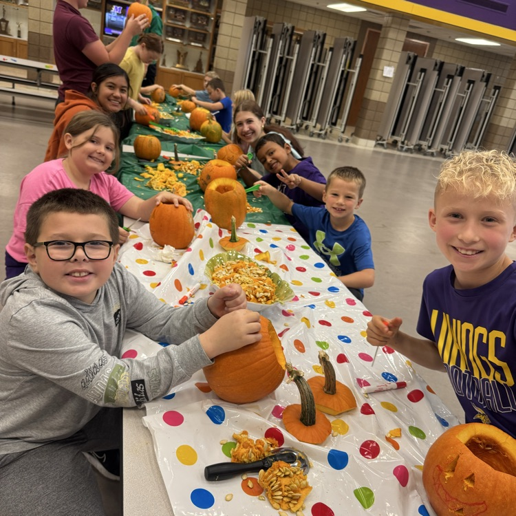 Pumpkin carving fun!