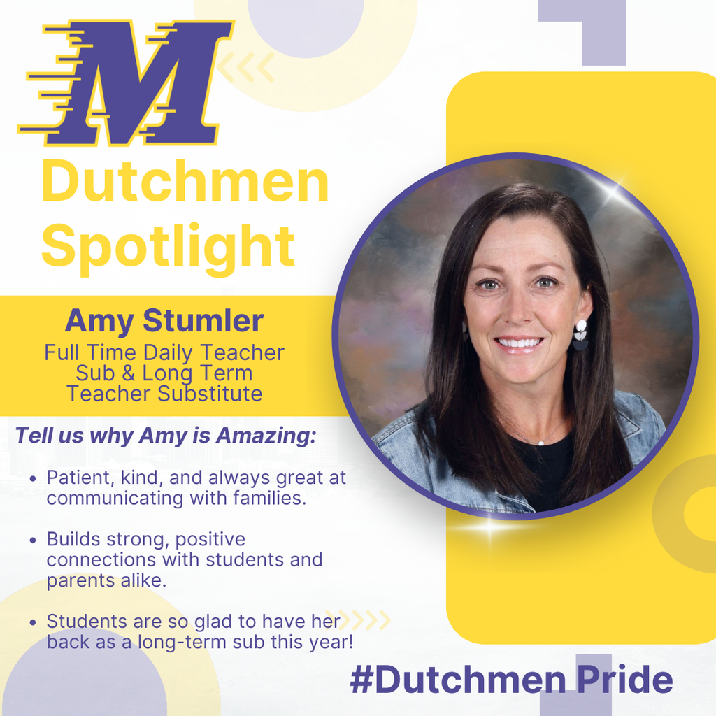 woman with brown hair black shirt jean jacket and white and black earrings smiling in a school photo.
