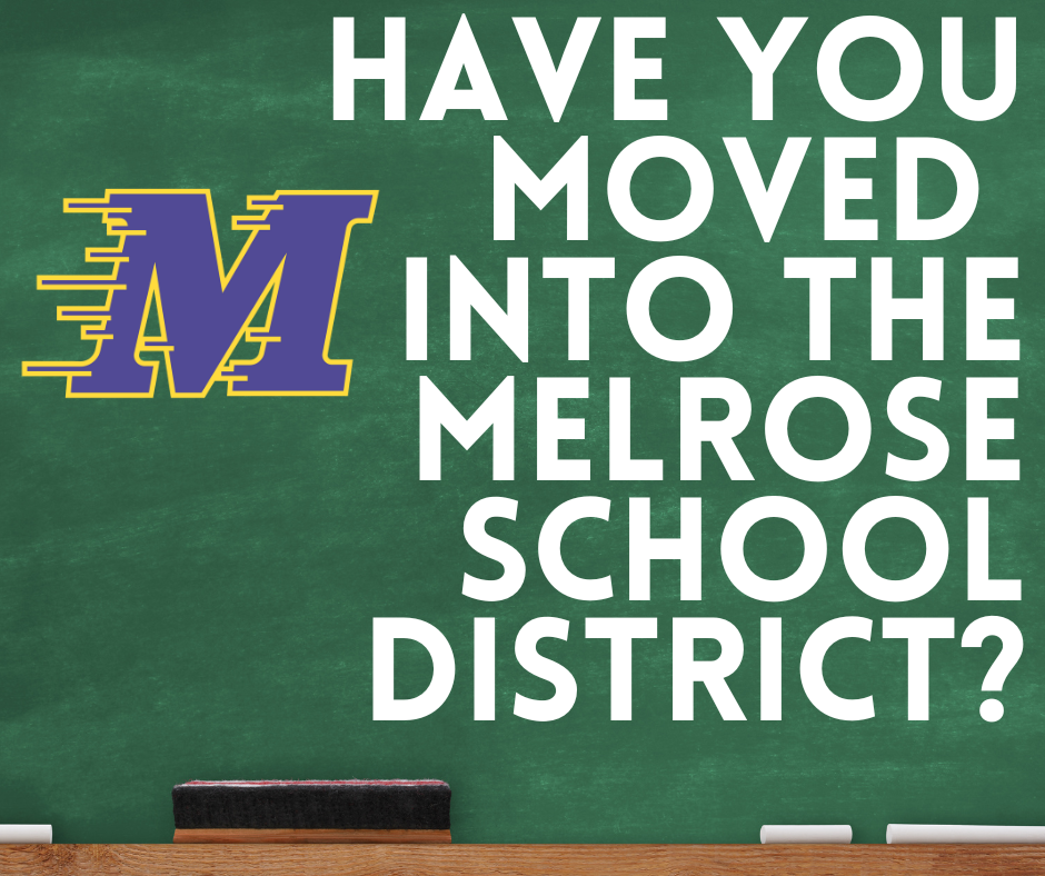 Green Chalk Board with a Melrose moving M on it chalk eraser 