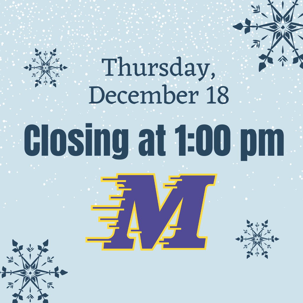 blue snowflake background and moving M