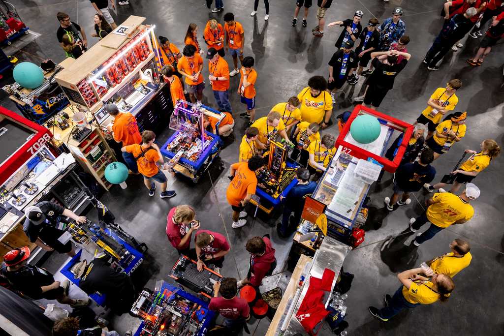 lots of colors and robots and tools