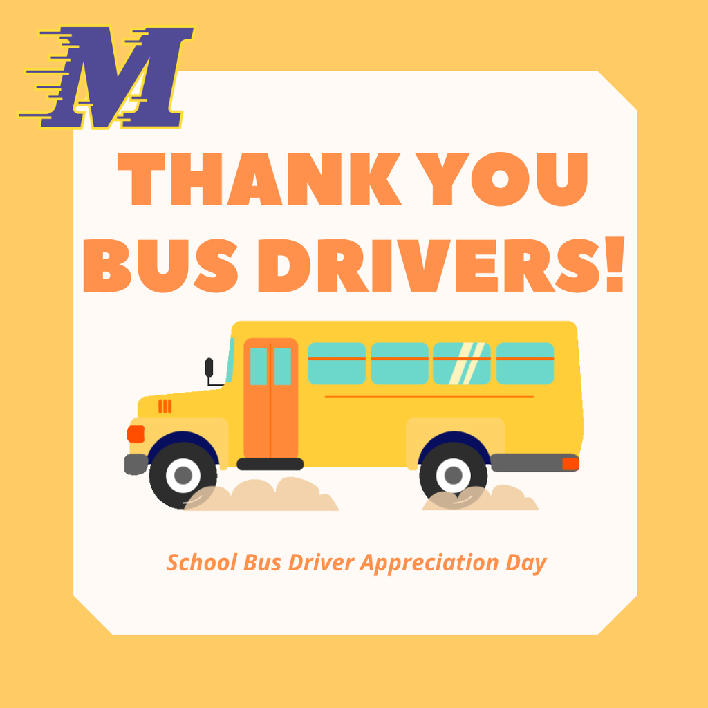 school bus with cloud of dust under tires