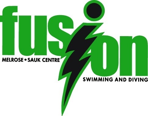 Fusion Logo for Melrose & Sauk Centre Swimming & Diving