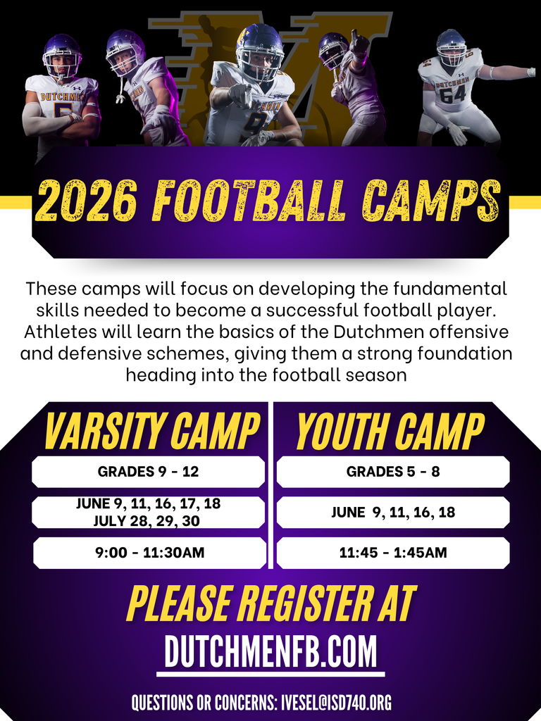 Dutchmen Football Camp