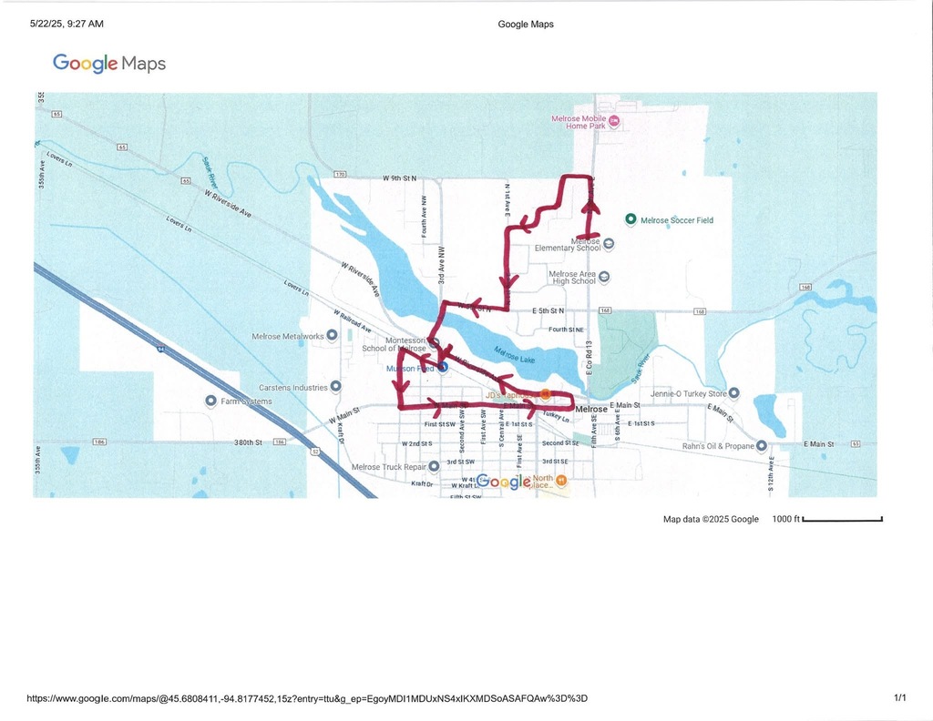 Parade Route