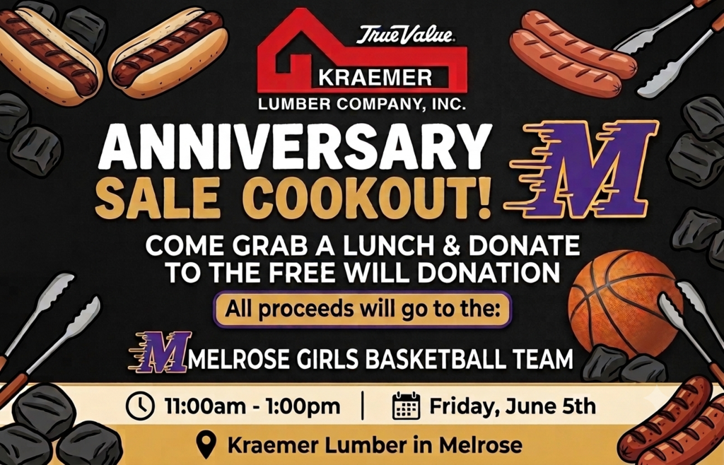 Anniversary Cook out at Kraemer Lumber