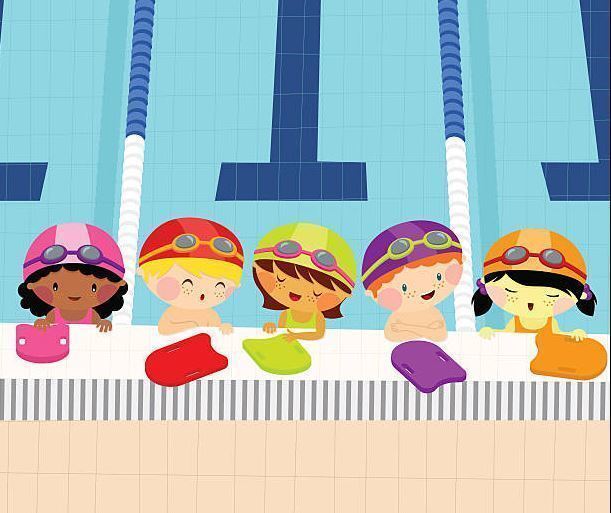 Kids in pool
