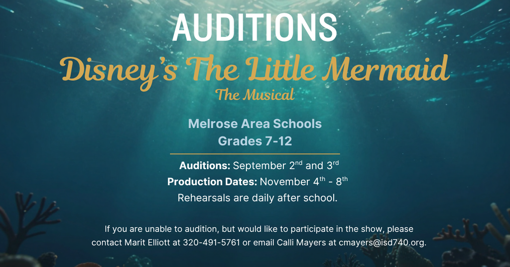 little mermaid poster