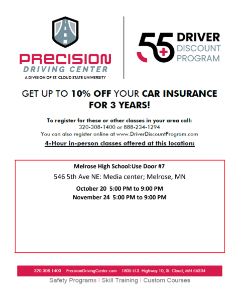 55+ Driver Discount Program