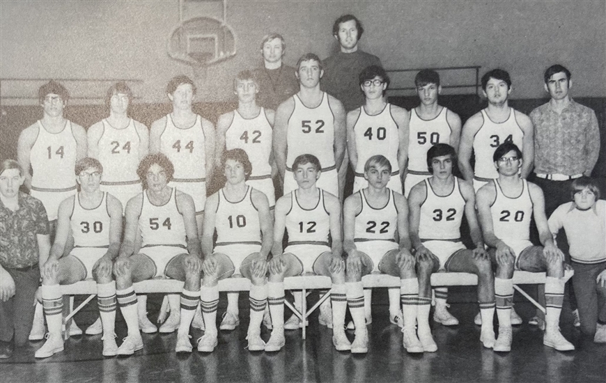 1974 boys basketball Team