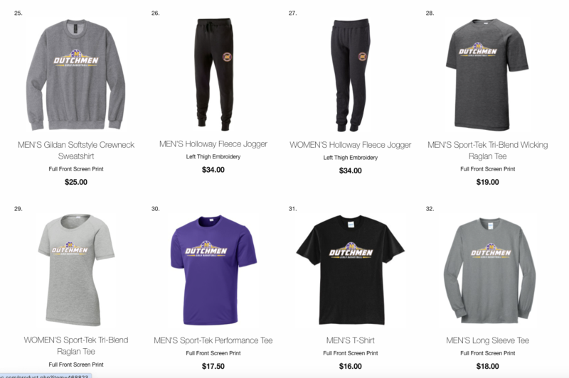 Clothing order