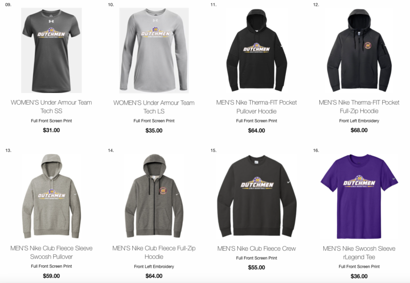 Clothing order