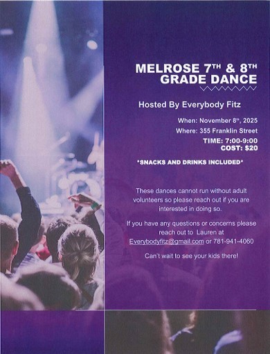 7th & 8th Grade Dance