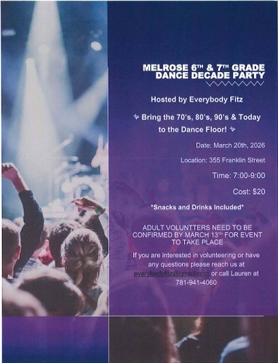 6th & 7th Grade Dance