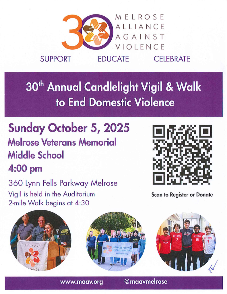 30th Annual Candlelight Vigil & Walk to End Domestic Violence
