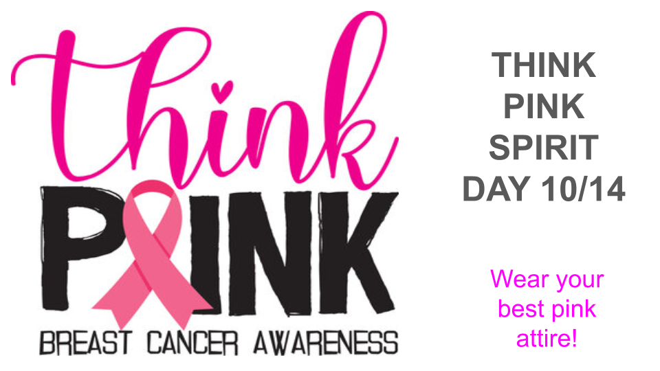 Think Pink 10/14