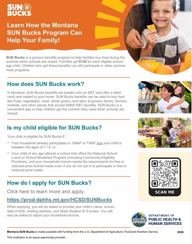 SUN Bucks Flyer
