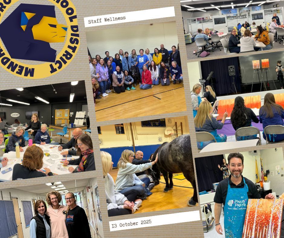 staff wellness collage