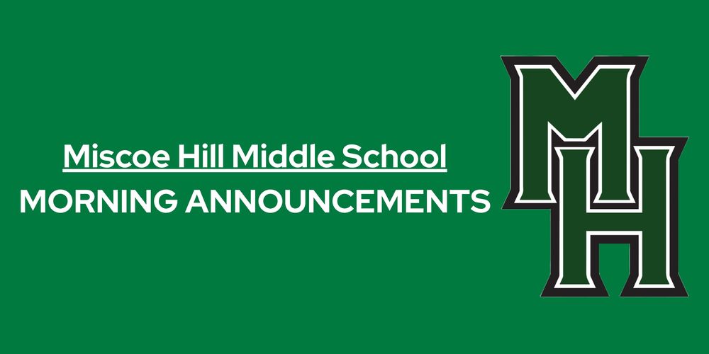 Morning Announcements