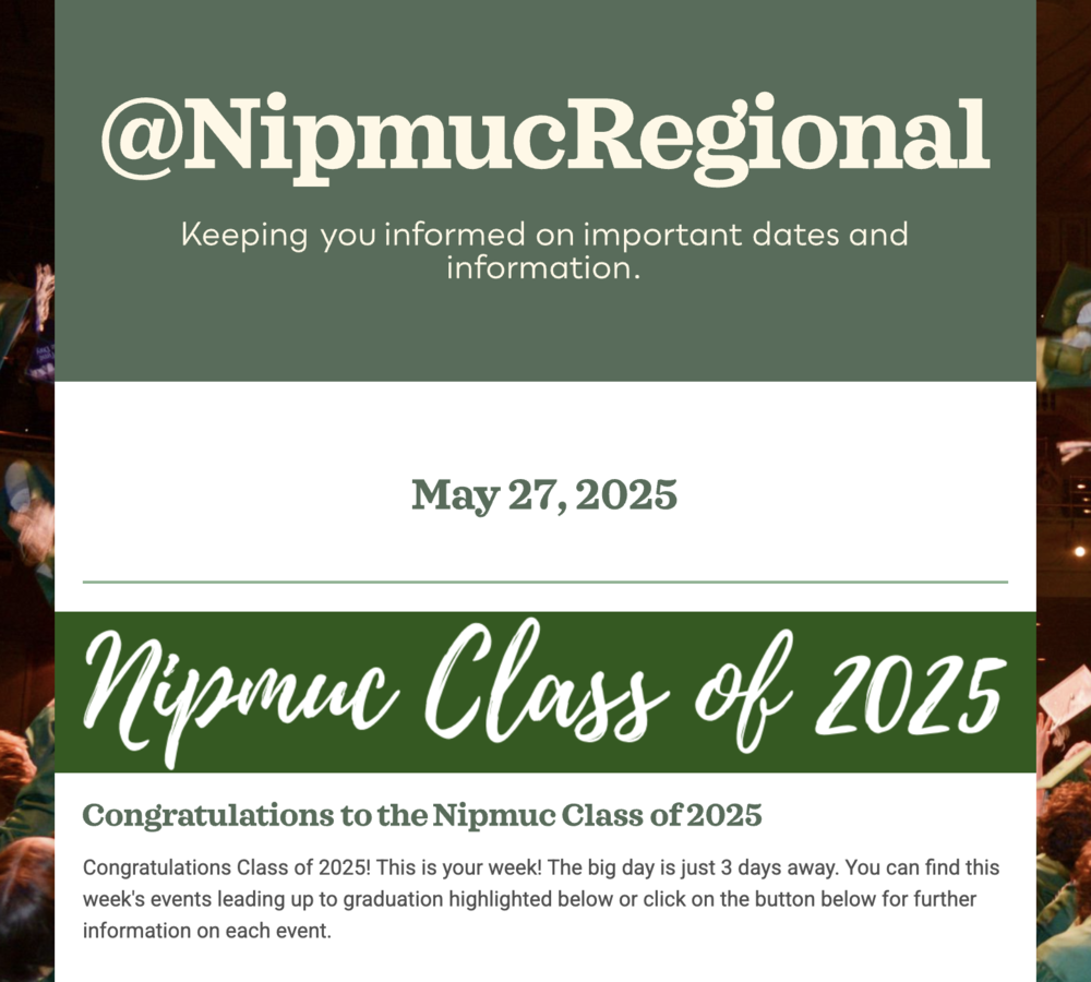 Newsletter - May 27