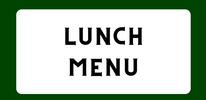 Lunch Menu