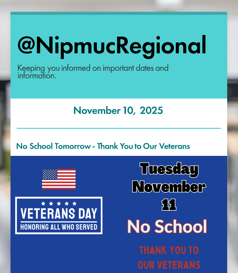 November 10 newsletter