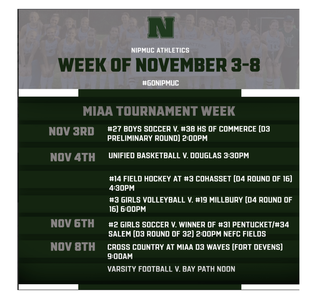 Nipmuc Athletics