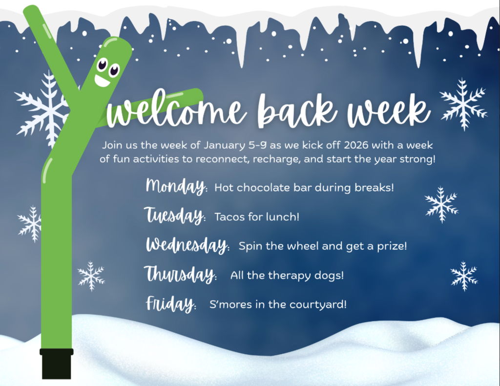 Welcome Back Week