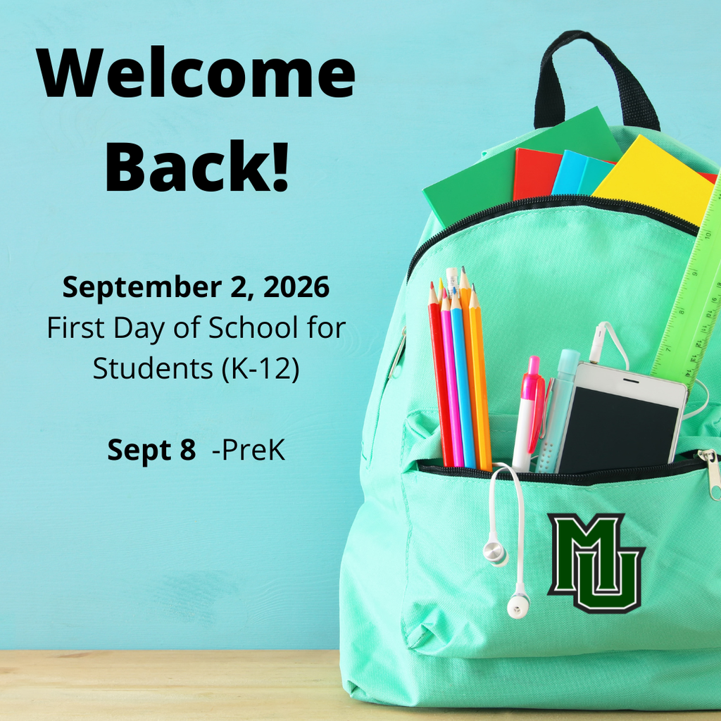 Welcome back message