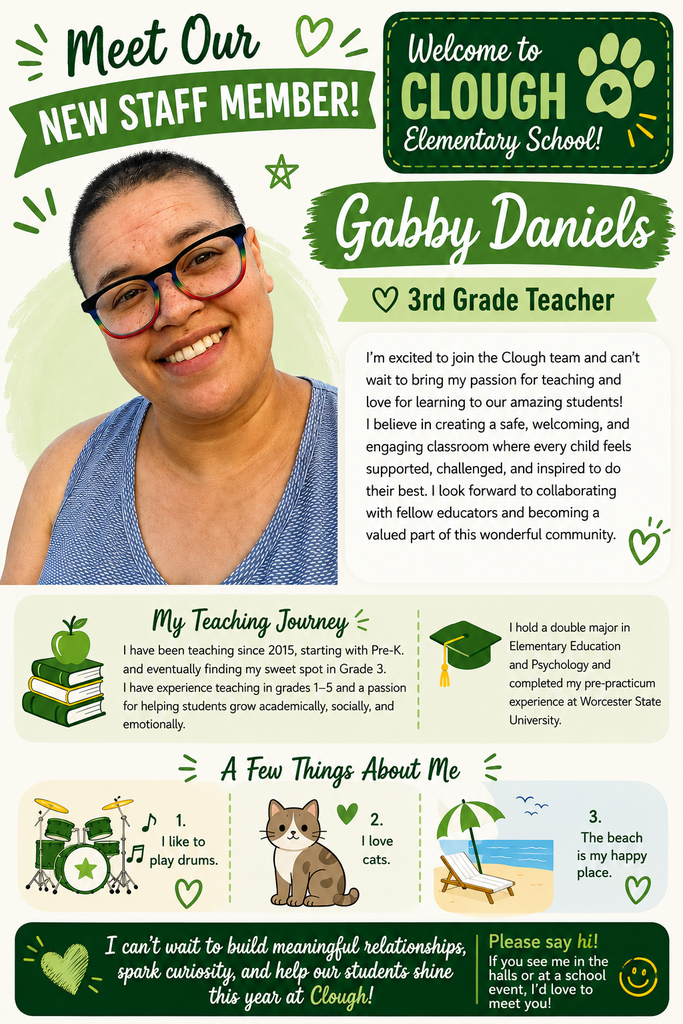 3rd grade teacher intro flyer