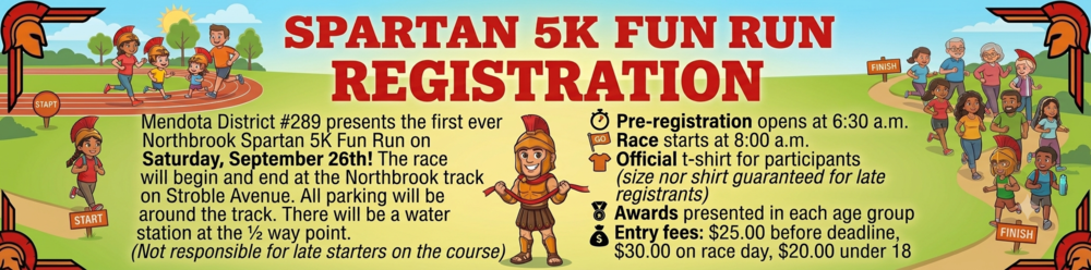 Spartan Fun Run Flyer