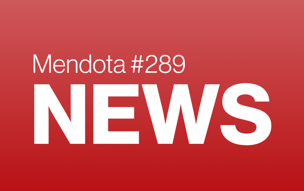 Red and White News Banner